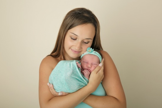 Emma 8 Tage alt - Babyfotos Unterfranken - Würzburg - Schweinfurt - Haßfurt - Bamberg