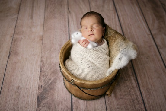 Emre 6 Tage alt und seine erste Babyfotos
