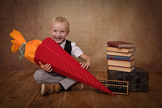 Einschulung - Fotos von meinem Sohn