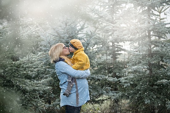 Winter, Schnee und eine tolle Familie!